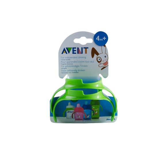 Philips Avent Griffe 2er Pack für Klassik+ Flasche & Trinkbecher - Grün