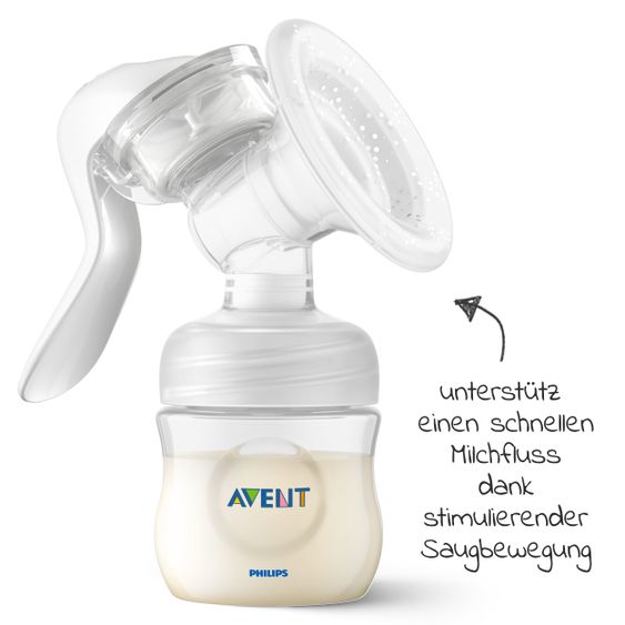 Philips Avent Manual breast pump Natural Motion - SCF430/10