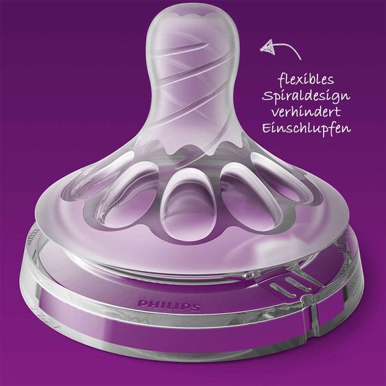 Philips Avent PP Bottle 3 Pack Natural 260 ml - Magic Purple