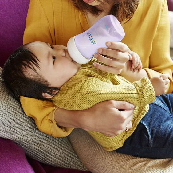 Philips Avent PP Bottle 3 Pack Natural 260 ml - Magic Purple