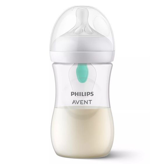 Philips Avent Bottiglia in PP Natural Response 260ml con valvola AirFree + tettarella in silicone 1M+