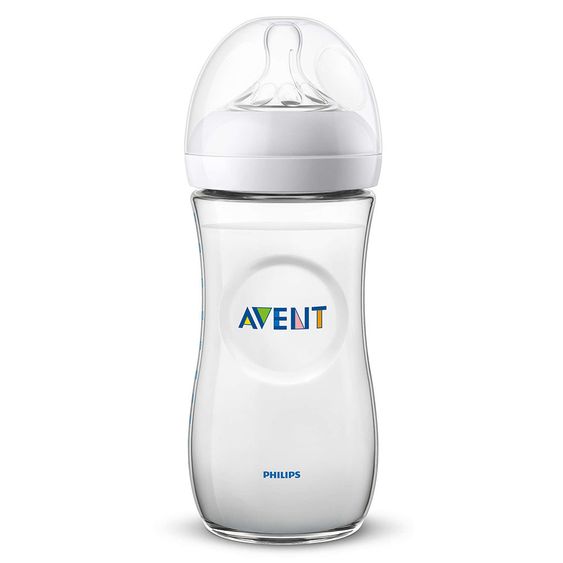 Philips Avent PP-Flasche Naturnah 330 ml - Silikon Gr. 4 - SCF036/17