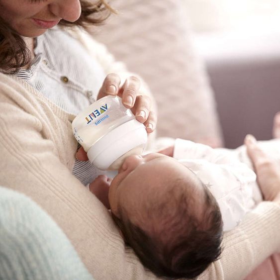Philips Avent PP-Flasche Naturnah 60 ml - Silikon 1 Loch - SCF699/17