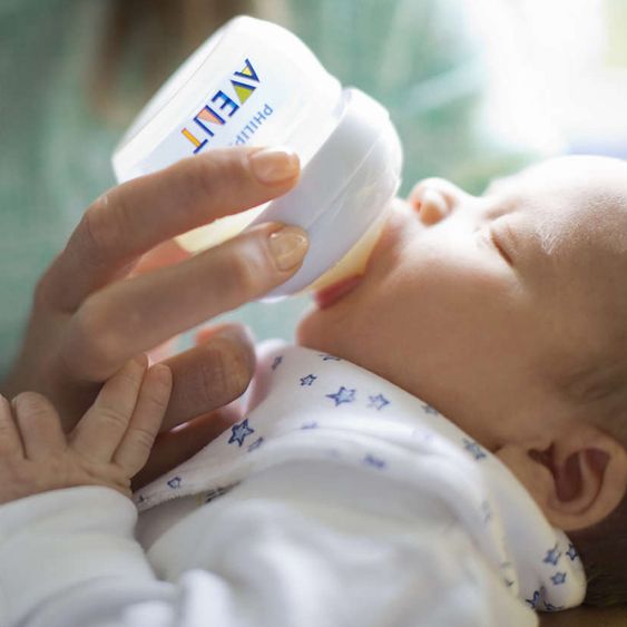 Philips Avent PP-Flasche Naturnah 60 ml - Silikon Gr. 0 Newborn - SCF039/17
