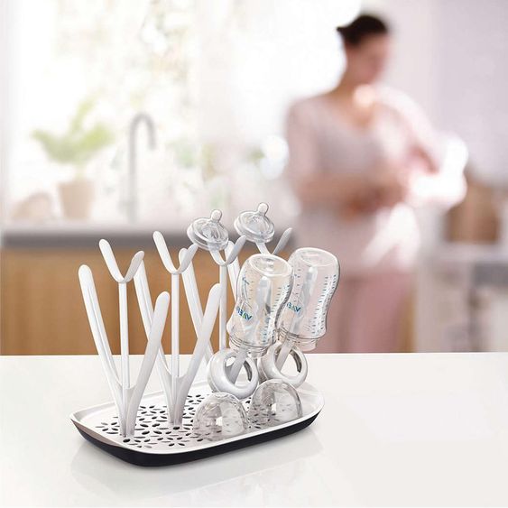 Philips Avent Premium Komplett-Set Basic 15-tlg. - Babyphone + Dampfsterilisator + Flaschenwärmer + Babyflaschen + uvm.