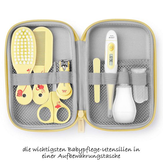 Philips Avent Premium care set 15 pcs - bath thermometer + health set + hooded bath towel + 2 wash gloves
