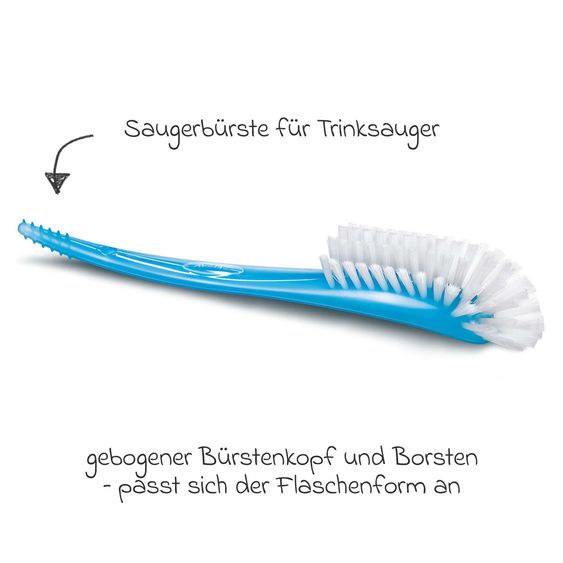 Philips Avent Premium PP-Flaschen-Set Natural 11-tlg. - 6 Babyflaschen + Flaschenbürste + Milchpulverportionierer + 3 Spucktücher