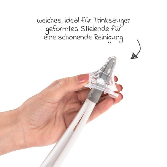 Philips Avent Premium PP-Flaschen-Set Natural 11-tlg. - 6x Babyflaschen + Flaschenbürste + Milchpulverportionierer + 3x Spucktücher Mint