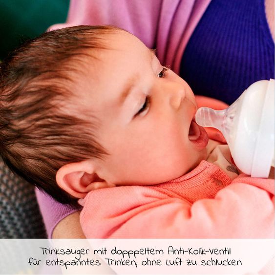 Philips Avent Premium Starter-Set Natural 9-tlg. - Babykostwärmer + 4x Babyflasche + 1x Flaschenbürste + 3x Spucktücher