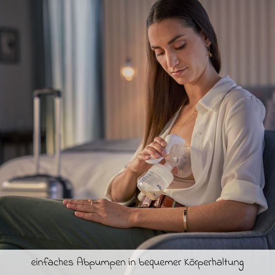 Philips Avent Set allattamento Premium Basic 12 pezzi - Tiralatte manuale + 2 biberon + 5 tazze riutilizzabili + 1 spazzola per biberon + 3 panni per il ruttino alla menta