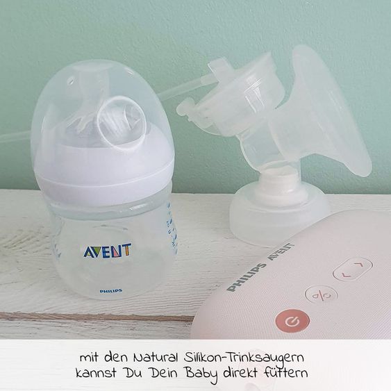 Philips Avent Set allattamento Premium Deluxe 74 pezzi - tiralatte elettrico + 5 biberon in PP + 5 coppette riutilizzabili + 60 cuscinetti per l'allattamento + 3 salviette di garza