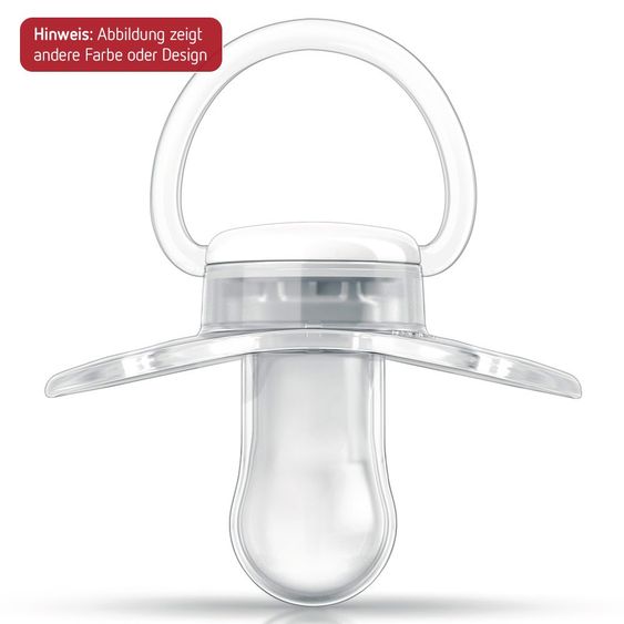 Philips Avent Schnuller 2er Pack Mini - Silikon 0-2 M - SCF151/01 - Auto & Schiff
