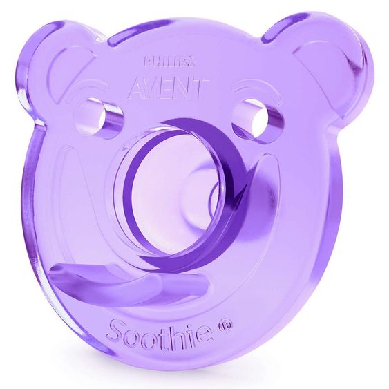 Philips Avent Schnuller 2er Pack Soothie - Silikon ab 3 M - SCF194/05 - Lila Rosa