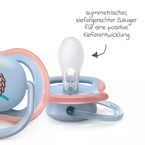 Philips Avent Schnuller 2er Pack Ultra Air 0-6 M - Papagai / Annanas