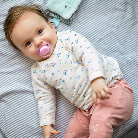 Philips Avent Schnuller 2er Pack Ultra Air - Silikon 0-6 M - Rosa Apricot