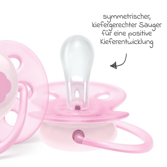 Philips Avent Schnuller 2er Pack Ultra Soft 0-6 M - Dreams / Schwan