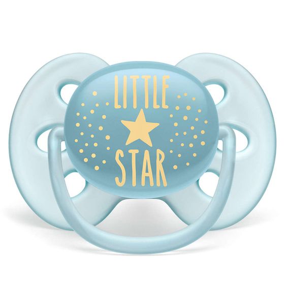 Philips Avent Schnuller Ultra Soft - Silikon 6-18 M - Little Star