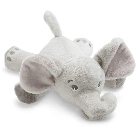 Philips Avent Schnullertier Snuggle Elefant + Schnuller Ultra Soft - Silikon 0-6 M - SCF348/13