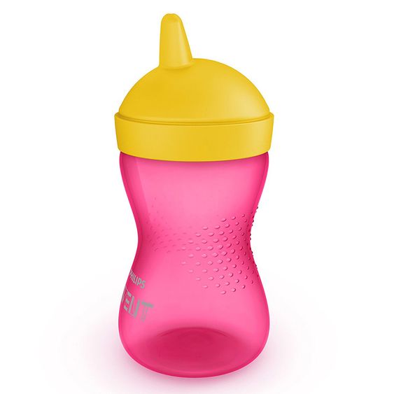 Philips Avent Trinklernbecher My Grippy - mit hartem Schnabel - SCF803/04 - Pink Gelb