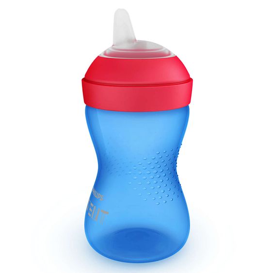 Philips Avent Trinklernbecher My Grippy - mit weichem Schnabel - SCF802/01 - Blau Rot