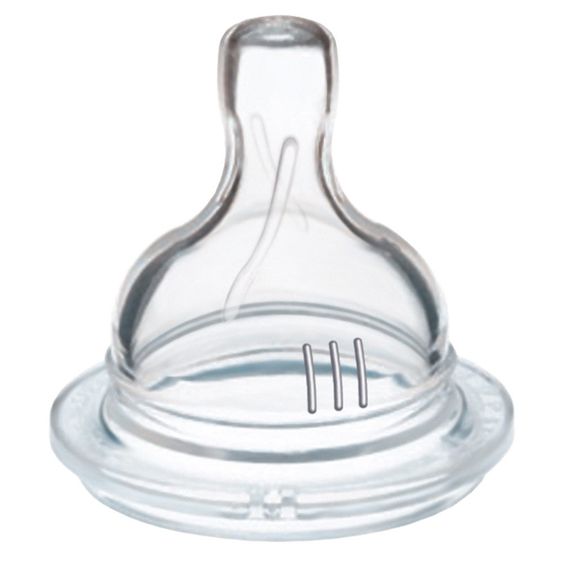 Philips Avent Trinksauger 2er Pack Airflex Klassik - Silikon Varioflo Universal - SCF635/27
