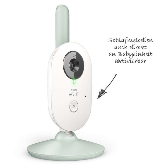 Philips Avent Video-Babyphone mit Kamera - digital 2,7 Zoll - SCD831/26