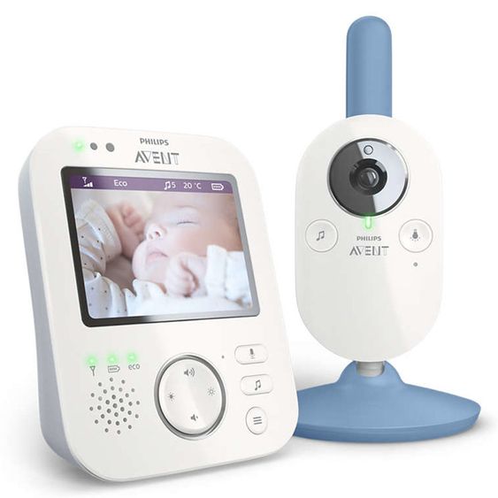 Philips Avent Video-Babyphone mit Kamera - digital 3,5 Zoll - SCD845/26