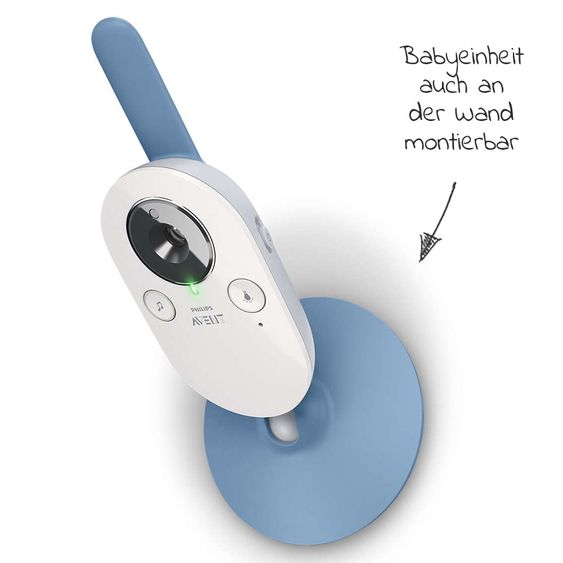 Philips Avent Video-Babyphone mit Kamera - digital 3,5 Zoll - SCD845/26