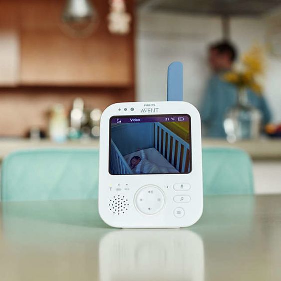 Philips Avent Video-Babyphone mit Kamera - digital 3,5 Zoll - SCD845/26