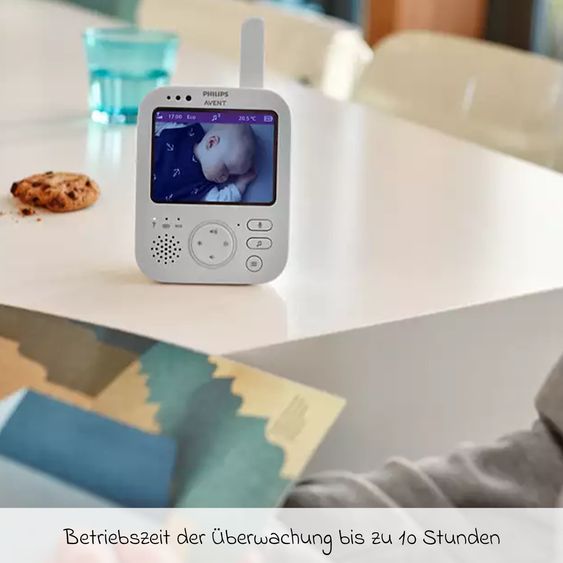 Philips Avent Video-Babyphone Premium SCD892/26 - inkl. Reisetasche