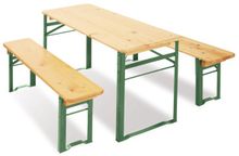 3-tlg. Kinder-Festzeltgarnitur Sepp - Fichte massiv