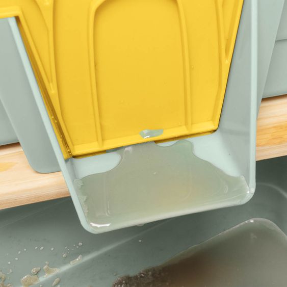 Pinolino 3-tlg. Wasserspieltisch-Set Frolino 3 Spieltische inkl. herausnehmbaren Wannen - Natur