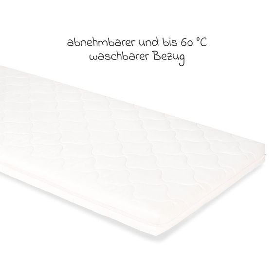 Pinolino Babybett-Matratze Luna Up 60 x 120 cm