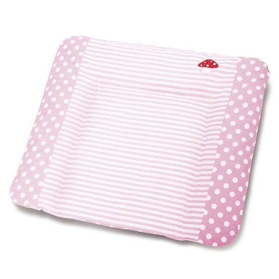 Pinolino Cover for changing mat - Glückspilz Rosa