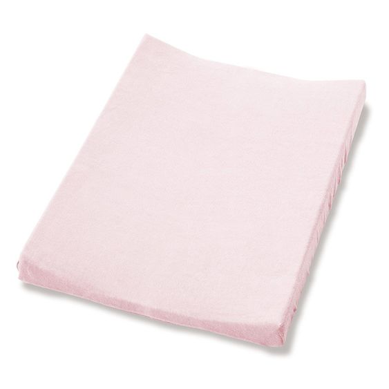 Pinolino Frottee-Bezug für Wickelmulde - Rosa