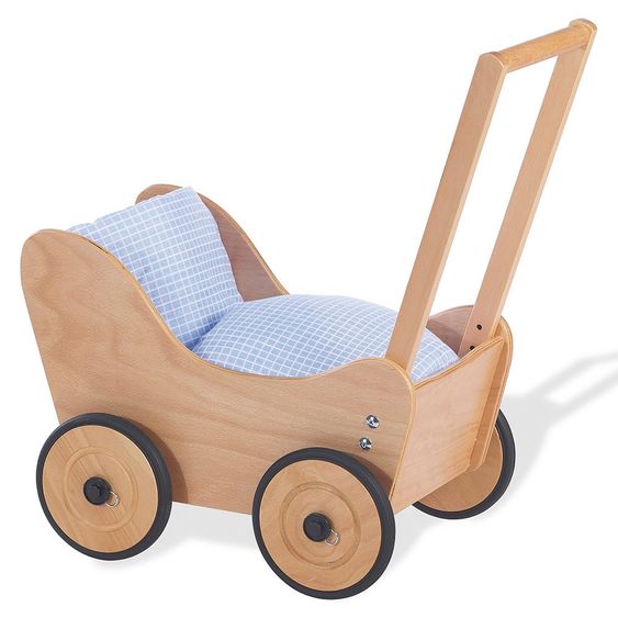 Pinolino Holz-Puppenwagen Sarah - Buche massiv