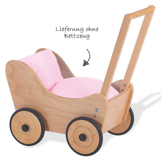 Pinolino Holz-Puppenwagen Sarah - Buche massiv