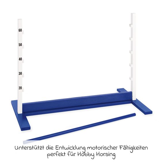 Pinolino Hürde Hoppe 5-fach höhenverstellbar - Blau