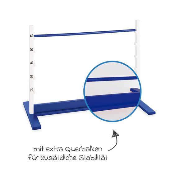 Pinolino Hürde Hoppe 5-fach höhenverstellbar - Blau