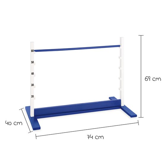 Pinolino Hürde Hoppe 5-fach höhenverstellbar - Blau