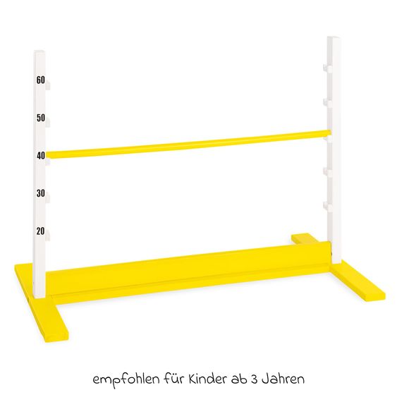 Pinolino Hürde Hoppe 5-fach höhenverstellbar - Gelb