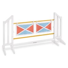 Obstacle Set Stormy with detachable flags - White