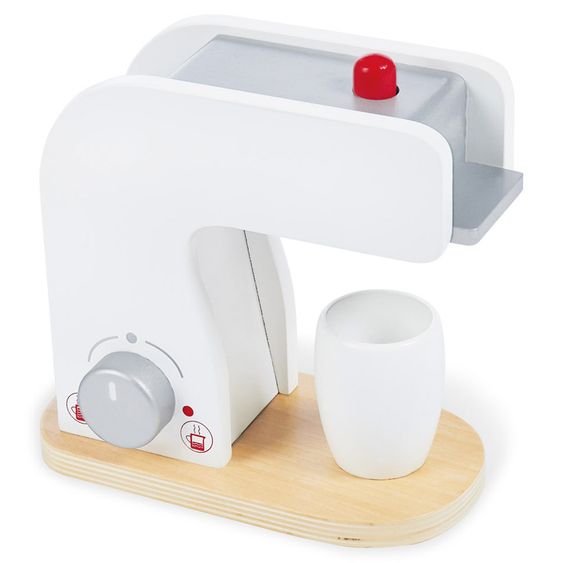 Pinolino Kaffeemaschine Georg - Linde teilmassiv - Weiß