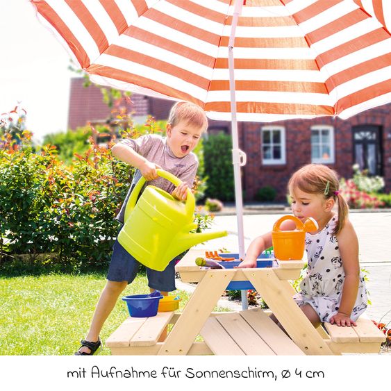 Pinolino Siège Auto Enfant Housse Combinaison Imperméable Nicki pour 4 - Epicéa Massif - Naturel