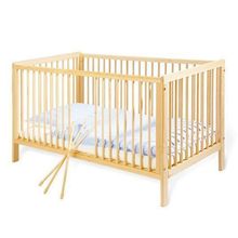 cot Hanna 70 x 140 cm - solid beech untreated