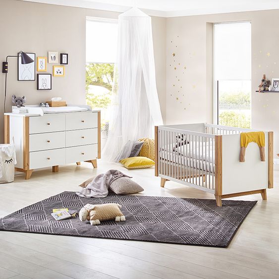 Pinolino Kinderbett Thore 70 x 140 cm - Weiß