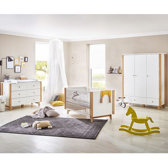 Pinolino Kinderbett Thore 70 x 140 cm - Weiß
