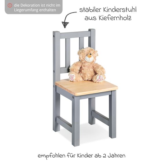 Pinolino Seggiolino bambini Fenna - Grigio Naturale