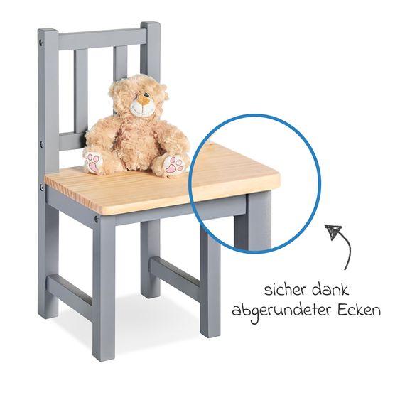 Pinolino Seggiolino bambini Fenna - Grigio Naturale