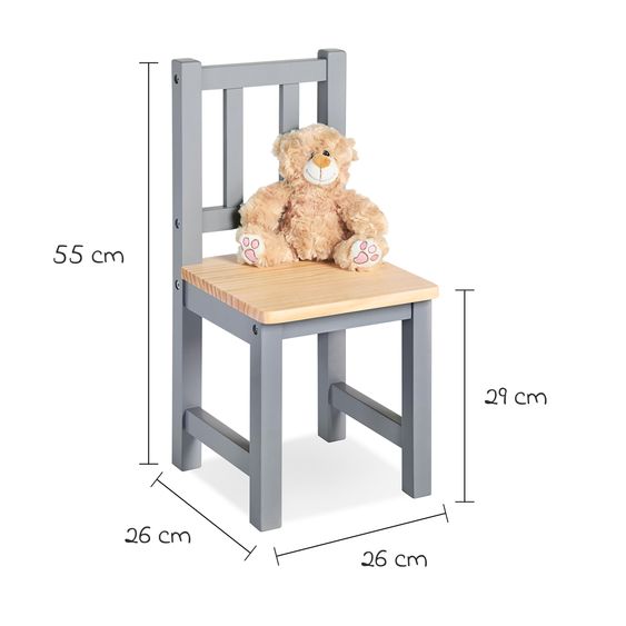 Pinolino Seggiolino bambini Fenna - Grigio Naturale